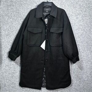 Vero Moda Black Oversized Coat